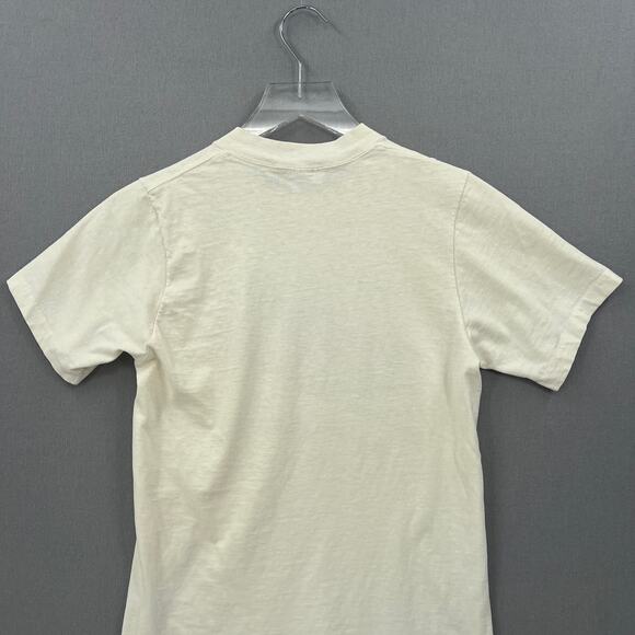 VINTAGE  Far Side Larsen Short Sleeve Tee Mens S White Natural History Museum - Picture 4 of 11
